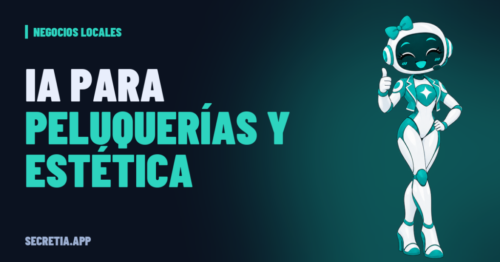Portada del artículo: Agente de IA para peluquerías y centros de estética
