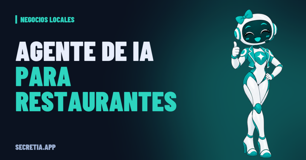 Portada del artículo: Agente de IA para restaurantes: reservas y preguntas frecuentes